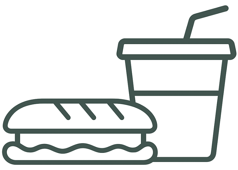 PANINI AND JUICE BAR AT EDGE HILL GOURMET DELI